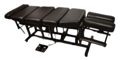 Mesa herreria 4 drops con tracción lumbar eléctrica